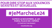 Marches contre les violences sexistes et sexuelles